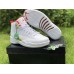 AIR JORDAN 12 RETRO FIBA WHITE UNIVERSITY RED 130690-107