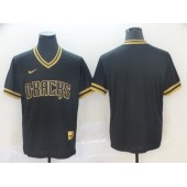 MLB Arizona Diamondbacks Blank Black Gold Nike Cooperstown Collection Legend V Neck Jersey