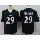 Baltimore Ravens #29 Earl Thomas III Black Vapor Untouchable Limited Nike NFL Men Jersey
