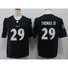 Baltimore Ravens #29 Earl Thomas III Black Vapor Untouchable Limited Nike NFL Men Jersey