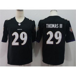 Baltimore Ravens #29 Earl Thomas III Black Vapor Untouchable Limited Nike NFL Men Jersey