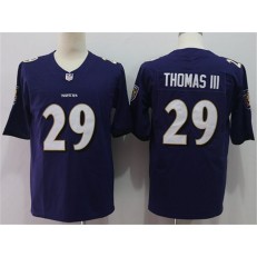 Baltimore Ravens #29 Earl Thomas III Purple Vapor Untouchable Limited Nike NFL Men Jersey