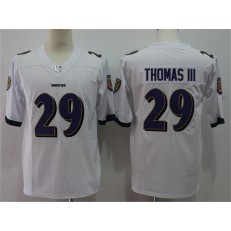 Baltimore Ravens #29 Earl Thomas III White Vapor Untouchable Limited Nike NFL Men Jersey
