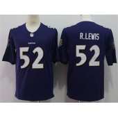 Baltimore Ravens #52 Ray Lewis Purple Vapor Untouchable Player Limited Nike NFL Men Jersey