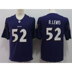 Baltimore Ravens #52 Ray Lewis Purple Vapor Untouchable Player Limited Nike NFL Men Jersey