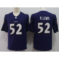 Baltimore Ravens #52 Ray Lewis Purple Vapor Untouchable Player Limited Nike NFL Men Jersey