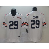 Chicago Bears #29 Tarik Cohen White 2019 100th Season Alternate Classic Vapor Untouchable Limited Nike NFL Men Jersey