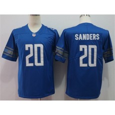 Detroit Lions #20 Barry Sanders Blue Vapor Untouchable Limited Nike NFL Men Jersey