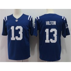 Indianapolis Colts #13 T Y Hilton Blue Vapor Untouchable Limited Nike NFL Men Jersey
