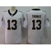 New Orleans Saints #13 Michael Thomas White Vapor Untouchable Limited Nike NFL Men Jersey