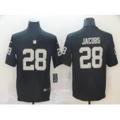 Oakland Raiders #28 Josh Jacobs Black 2019 NFL Draft First Round Pick Vapor Untouchable Limited Nike NFL Men Jersey