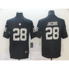 Oakland Raiders #28 Josh Jacobs Black 2019 NFL Draft First Round Pick Vapor Untouchable Limited Nike NFL Men Jersey