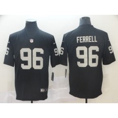 Oakland Raiders #96 Clelin Ferrell Black 2019 NFL Draft First Round Pick Vapor Untouchable Limited Nike NFL Men Jersey