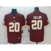 Washington Redskins #20 Landon Collins Burgundy Vapor Untouchable Limited Nike NFL Men Jersey