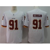Washington Redskins #91 Ryan Kerrigan White Alternate Vapor Untouchable Limited Nike NFL Men Jersey