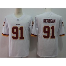 Washington Redskins #91 Ryan Kerrigan White Alternate Vapor Untouchable Limited Nike NFL Men Jersey