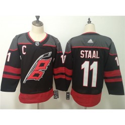 Carolina Hurricanes #11 Jordan Staal Black Adidas NHL Men Jersey