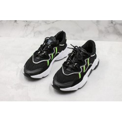 Adidas Ozweego Black White Green EE7002