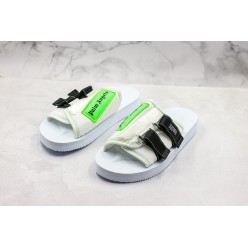 Suicoke E dition Patch Slides White Sandal