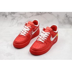 Off-White x Nike Air Force 1 Low Red Silver CI1173-600