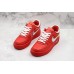 Off-White x Nike Air Force 1 Low Red Silver CI1173-600