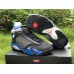 SUPREME x AIR JORDAN 14 BLACK ROYAL BLUE BV7630-004