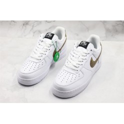 NIKE AIR FORCE 1 LOW PRM IVORY SNAKE AO1635-100