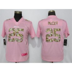 Women Nike Buffalo Bills #25 LeSean McCoy Pink Camo Fashion Limited Jersey
