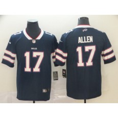 Buffalo Bills #17 Josh Allen Navy Inverted Legend Limited Nike NFL Men Jersey