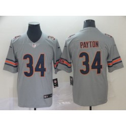 Chicago Bears #34 Walter Payton Gray Inverted Legend Limited Nike NFL Men Jersey