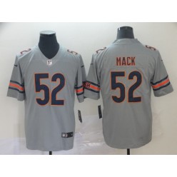 Chicago Bears #52 Khalil Mack Silver Inverted Legend Limited Nike NFL Men Jersey