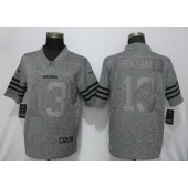 Cleveland Browns #13 Beckham Jr Gray Gridiron Gray Vapor Untouchable Limited Nike NFL Men Jersey