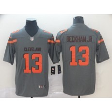 Cleveland Browns #13 Odell Beckham Jr Gray Inverted Legend Limited Nike NFL Men Jersey