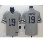 Dallas Cowboys #19 Amari Cooper Gray Inverted Legend Limited Nike NFL Men Jersey
