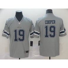 Dallas Cowboys #19 Amari Cooper Gray Inverted Legend Limited Nike NFL Men Jersey