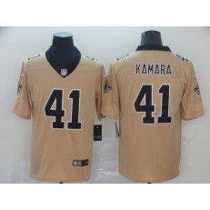 New Orleans Saints #41 Alvin Kamara Cream Inverted Legend Limited Nike NFL Men Jersey