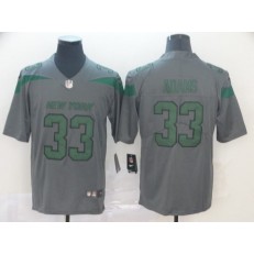 New York Jets #33 Jamal Adams Gray Inverted Legend Limited Nike NFL Men Jersey