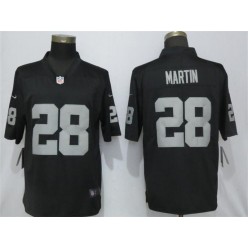 Oakland Raiders #28 Doug Martin Black Vapor Untouchable Limited Nike NFL Men Jersey
