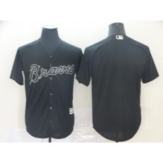 MLB Atlanta Braves Blank Black 2019 Players' Weekend Player Jersey