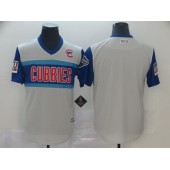 MLB Chicago Cubs Blank Gray 2019 MLB Little League Classic Team Jersey