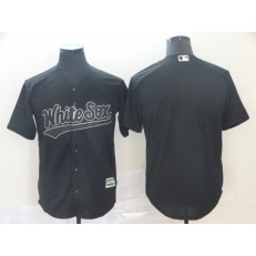 MLB Chicago White Sox Blank Black 2019 Players' Weekend Authentic Player Jersey
