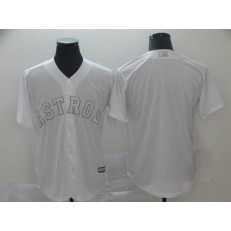MLB Houston Astros Blank White 2019 Players' Weekend Player Jersey