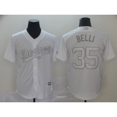 MLB Los Angeles Dodgers #35 Cody Bellinger Belli White 2019 Players' Weekend Player Jersey