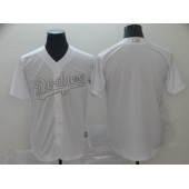 MLB Los Angeles Dodgers Blank White 2019 Players' Weekend Player Jersey