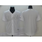MLB New York Mets Blank White 2019 Players' Weekend Player Jersey