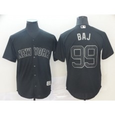 MLB New York Yankees #99 Aaron Judge BAJ Black 2019 Players' Weekend Player Jersey