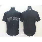 MLB New York Yankees Blank Black 2019 Players' Weekend Player Jersey