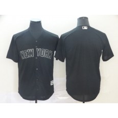 MLB New York Yankees Blank Black 2019 Players' Weekend Player Jersey