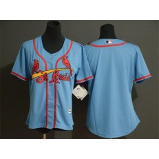MLB St. Louis Cardinals Blank Youth Light Blue Flexbase Jersey
