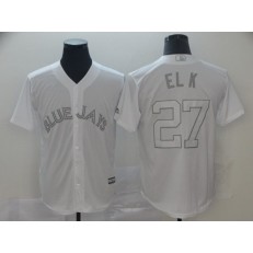 MLB Toronto Blue Jays #27 Vladimir Guerrero Jr. El K White 2019 Players' Weekend Player Jersey